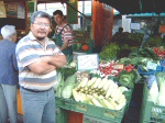 Marktstand in Freising